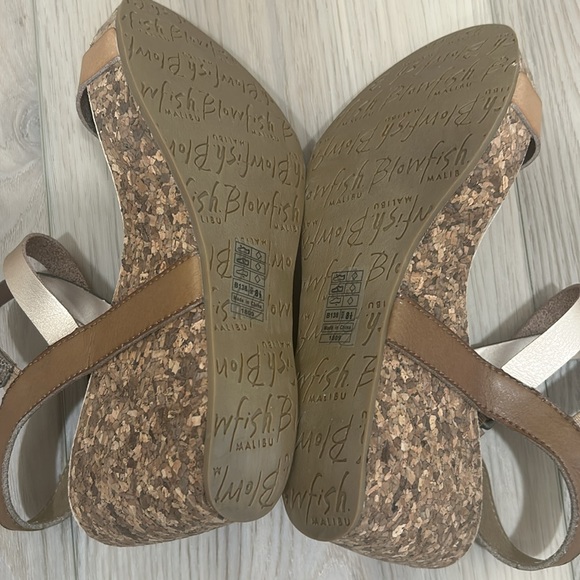 NWT Hirosha Blowfish Wedges - Picture 8 of 13